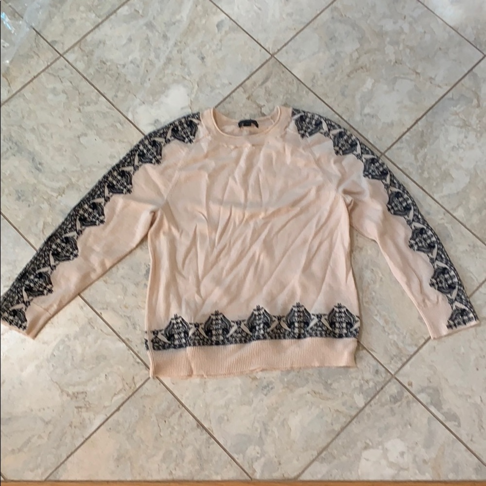 J Crew Blush Sweater